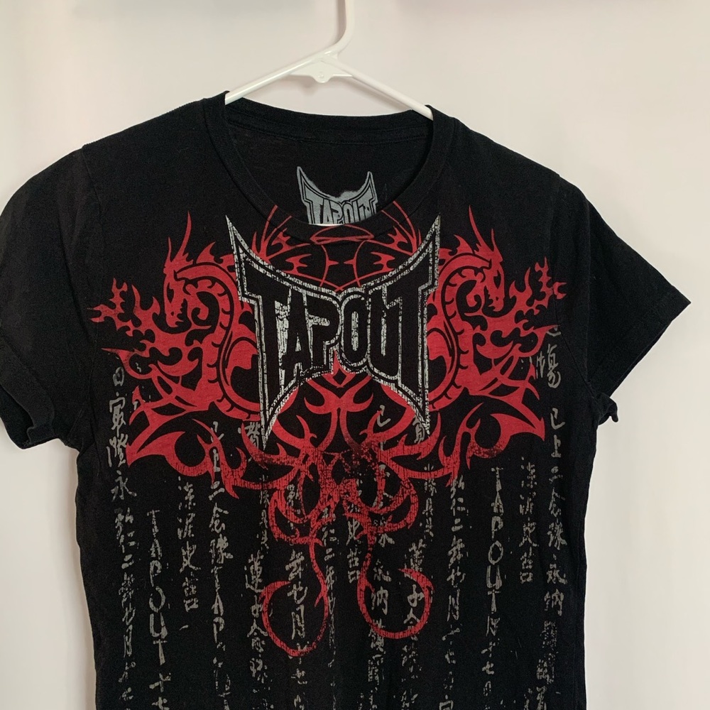 Tapout Japanese Writing Tee